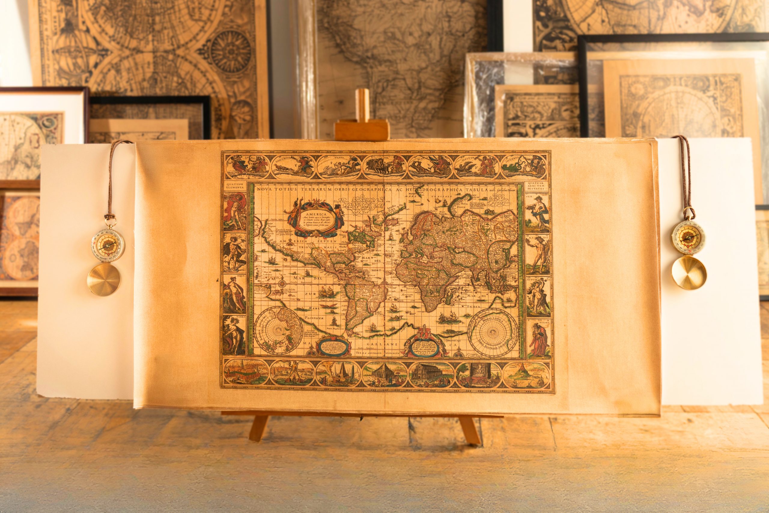 Mapa de años 1600 - Imagen 3